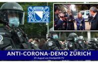 Anti-Corona-Demo am 29. August 2020 in Zürich